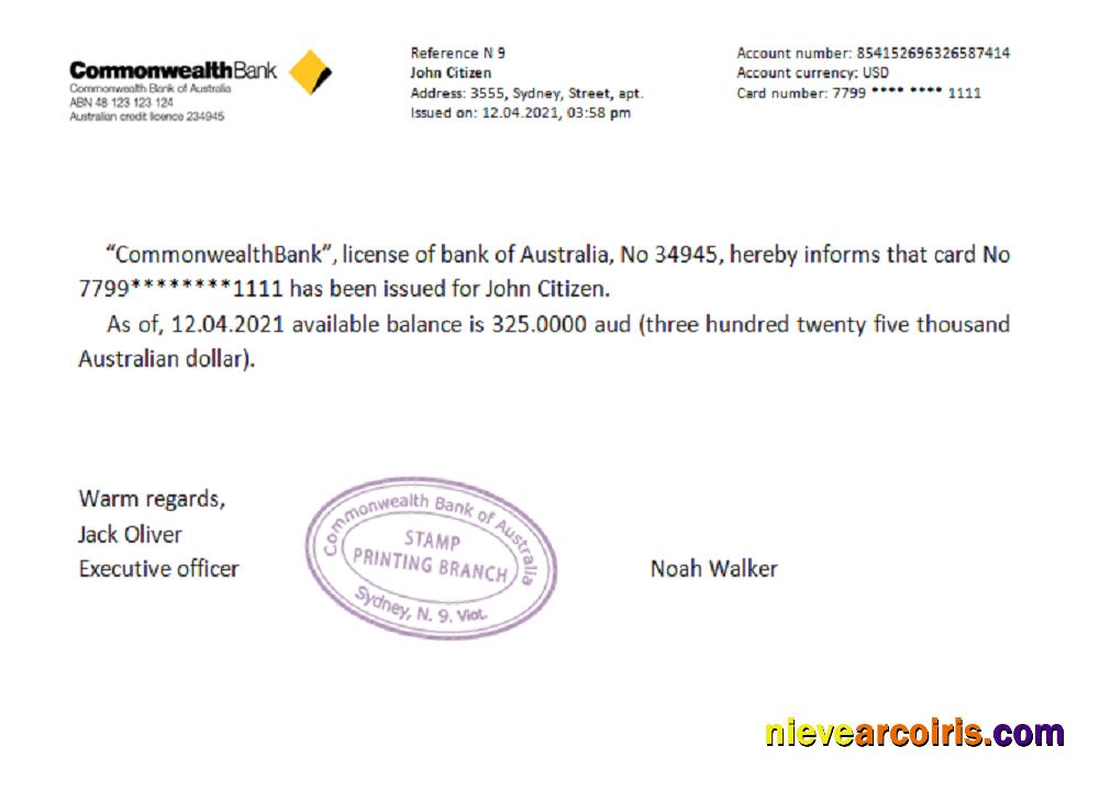 Australia Commonwealth reference