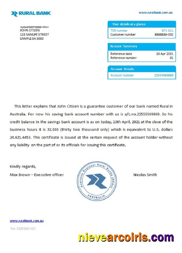 Australia Rural reference