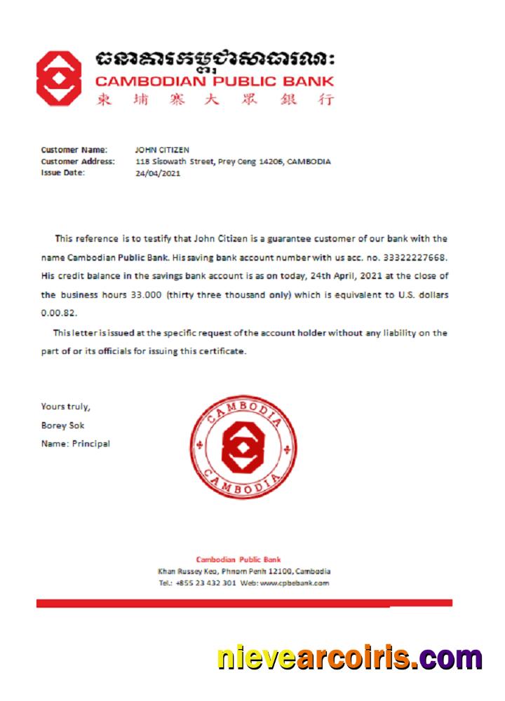Cambodia Cambodianpublicbank reference
