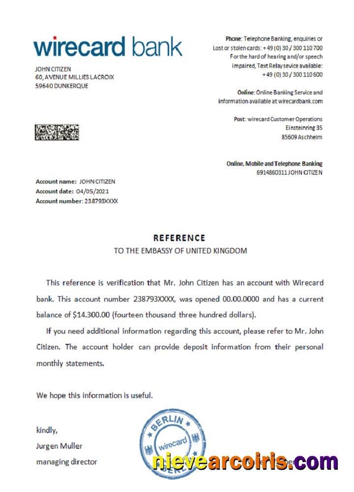 Germany Wirecard reference