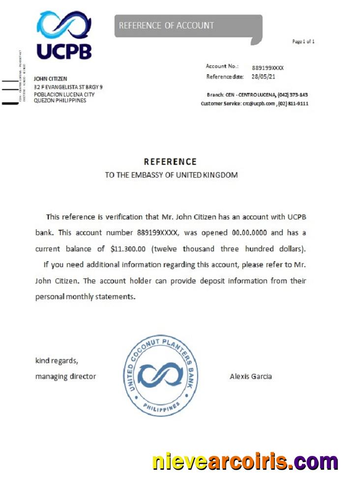 Philippines UCPB reference